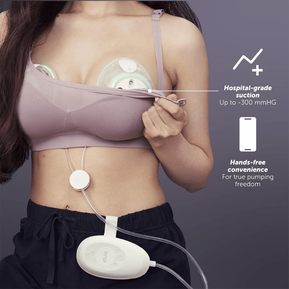 Elvie Stride Hospital-Grade Wearable Breast Pump