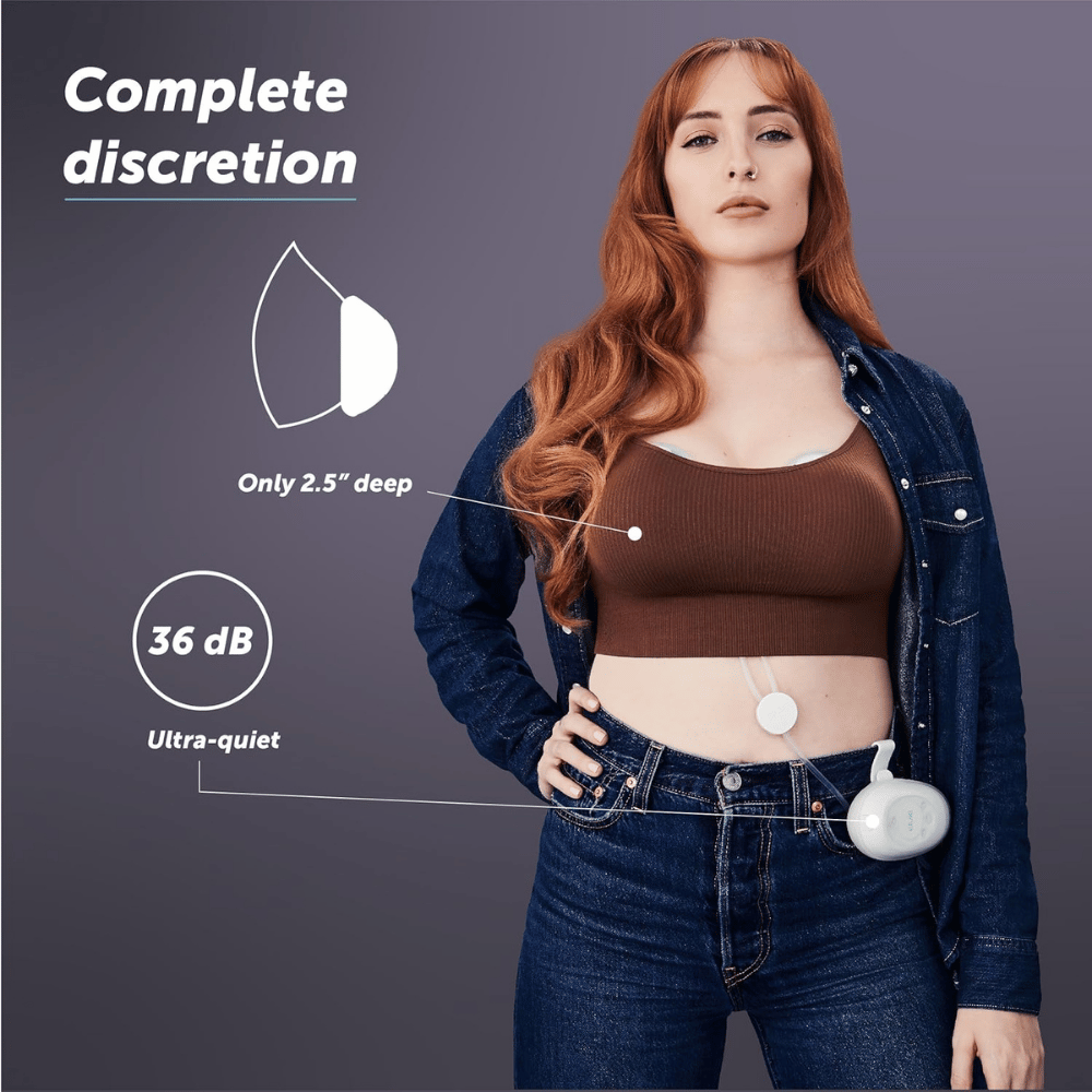 Elvie Stride Hospital-Grade Wearable Breast Pump