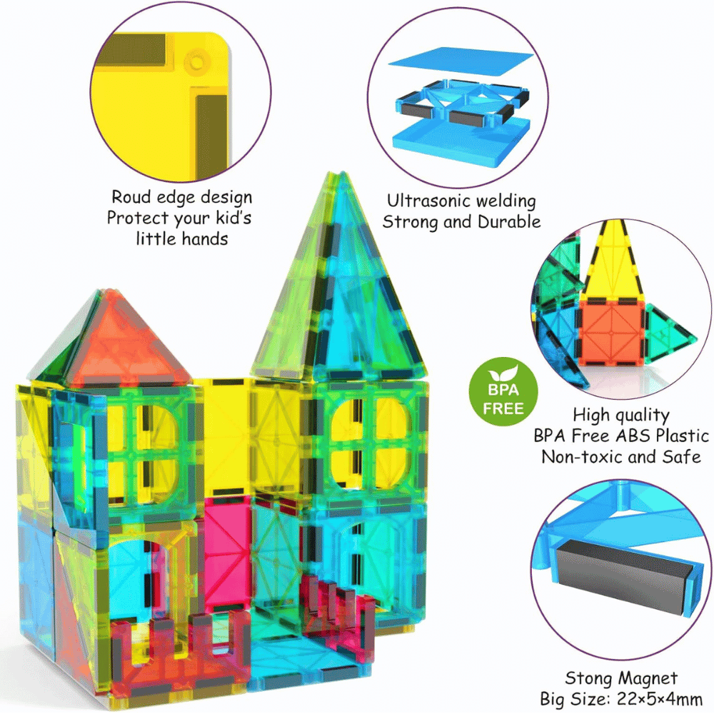 Jasonwell Magnetic Tiles