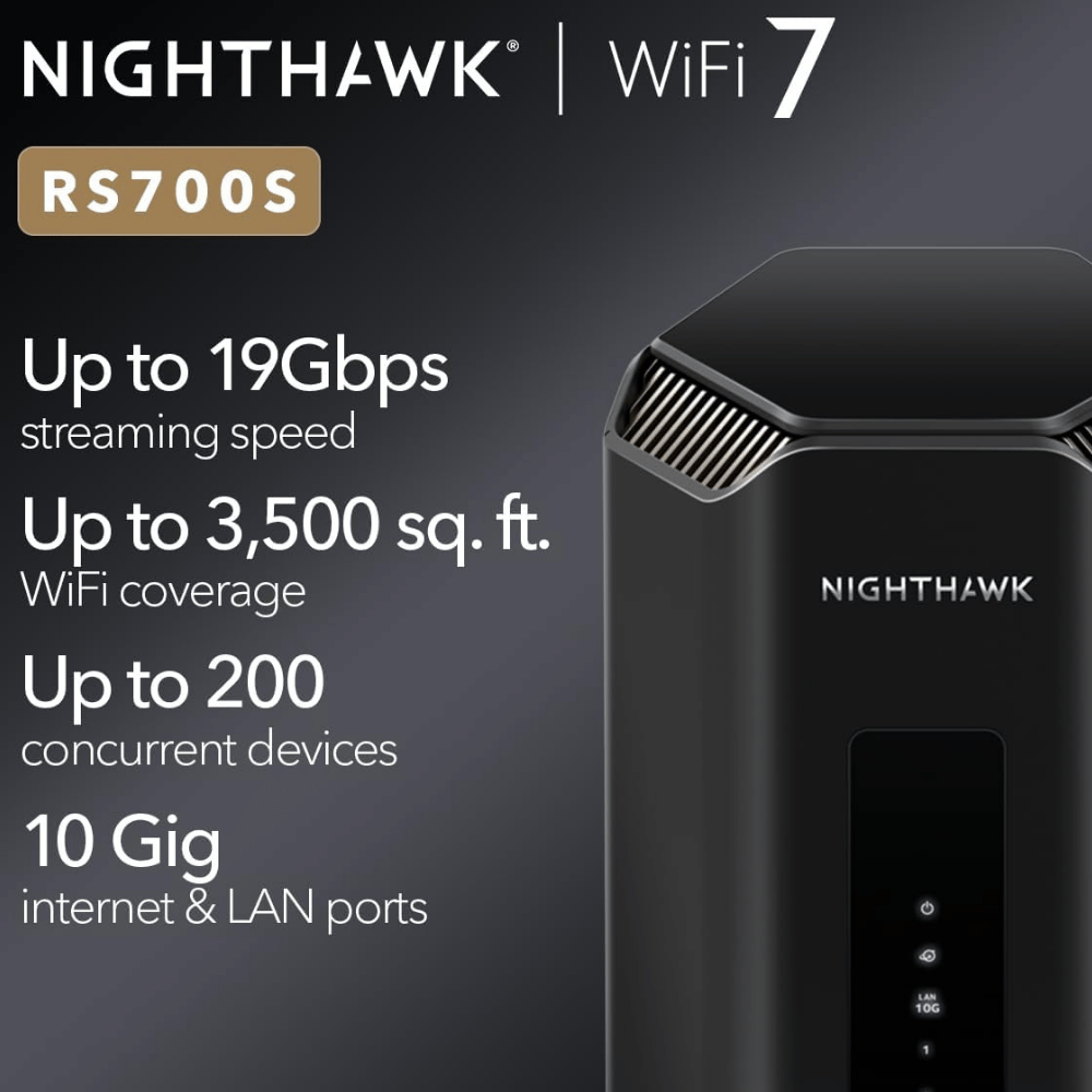 Netgear Nighthawk Tri-Band WiFi 7 Router