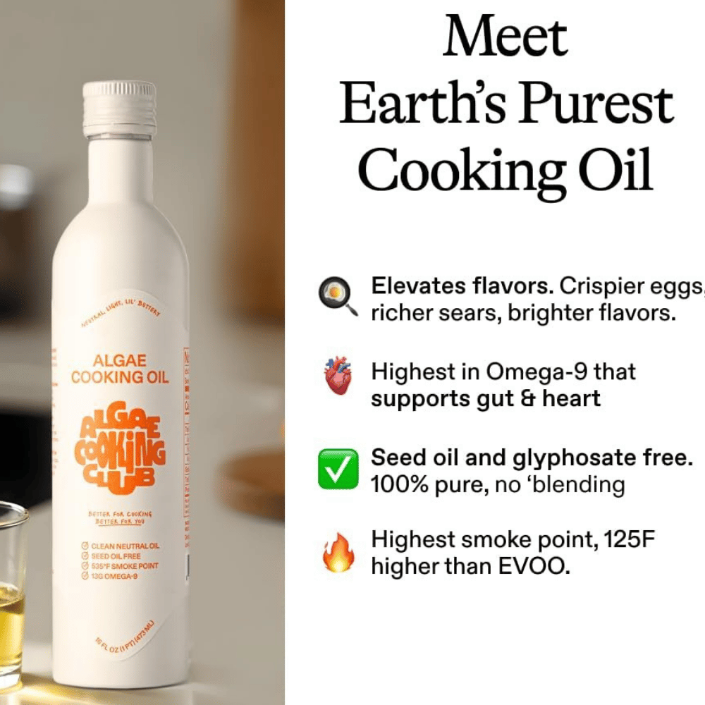 Algae Cooking Club Chef-100% Algae Cooking Oil
