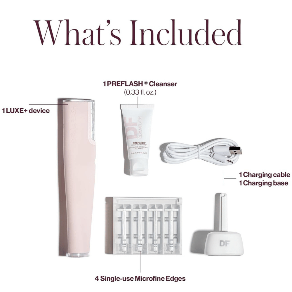DermaFlash Luxe+ Sonic Dermaplaning Tool