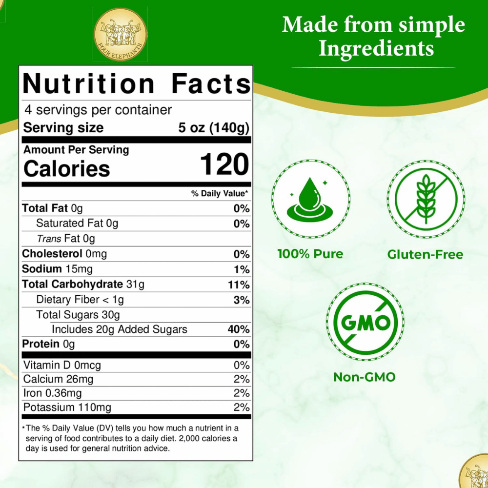 Four Elephants Premium Lychees in Syrup