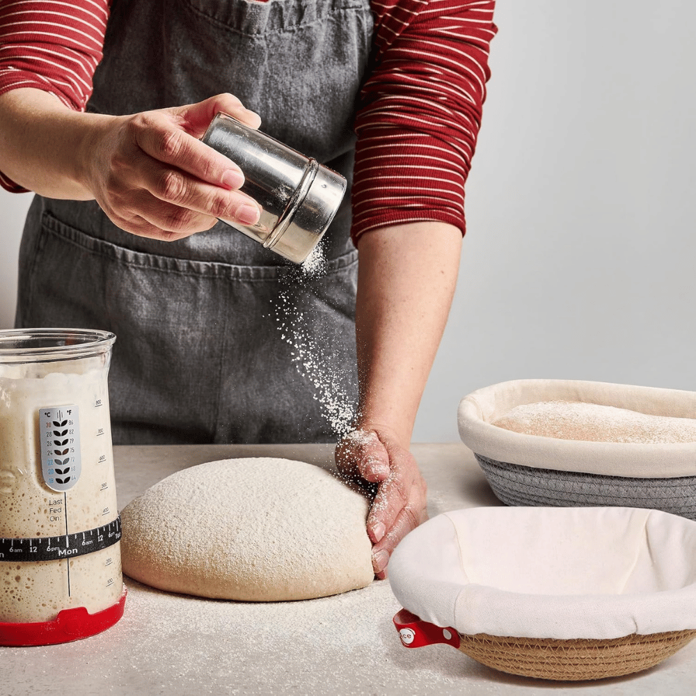 KneadAce Cotton Rope Banneton Bread Proofing Basket