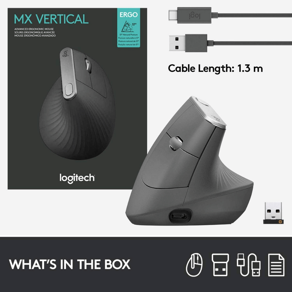 Logitech MX Vertical Wireless Mouse