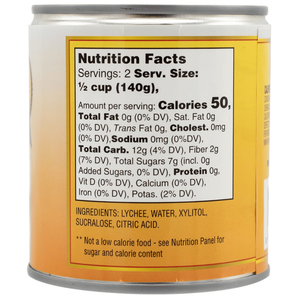 MW Polar Sugar-Free Lychees