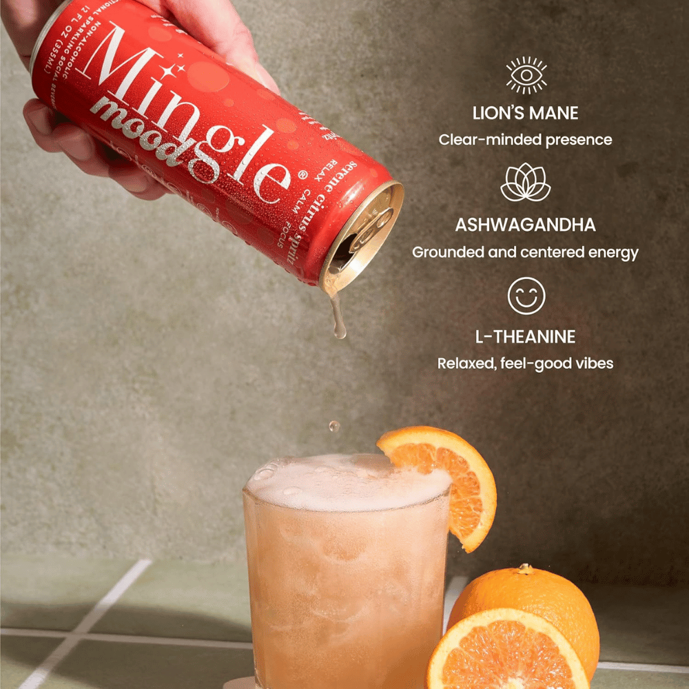 Mingle Mood Serene Citrus Adaptogen Drinks