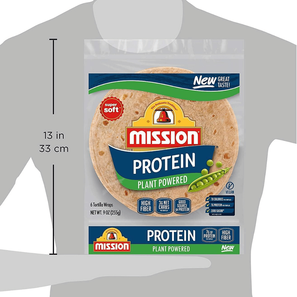 Mission Plant Powered Protein Tortillas