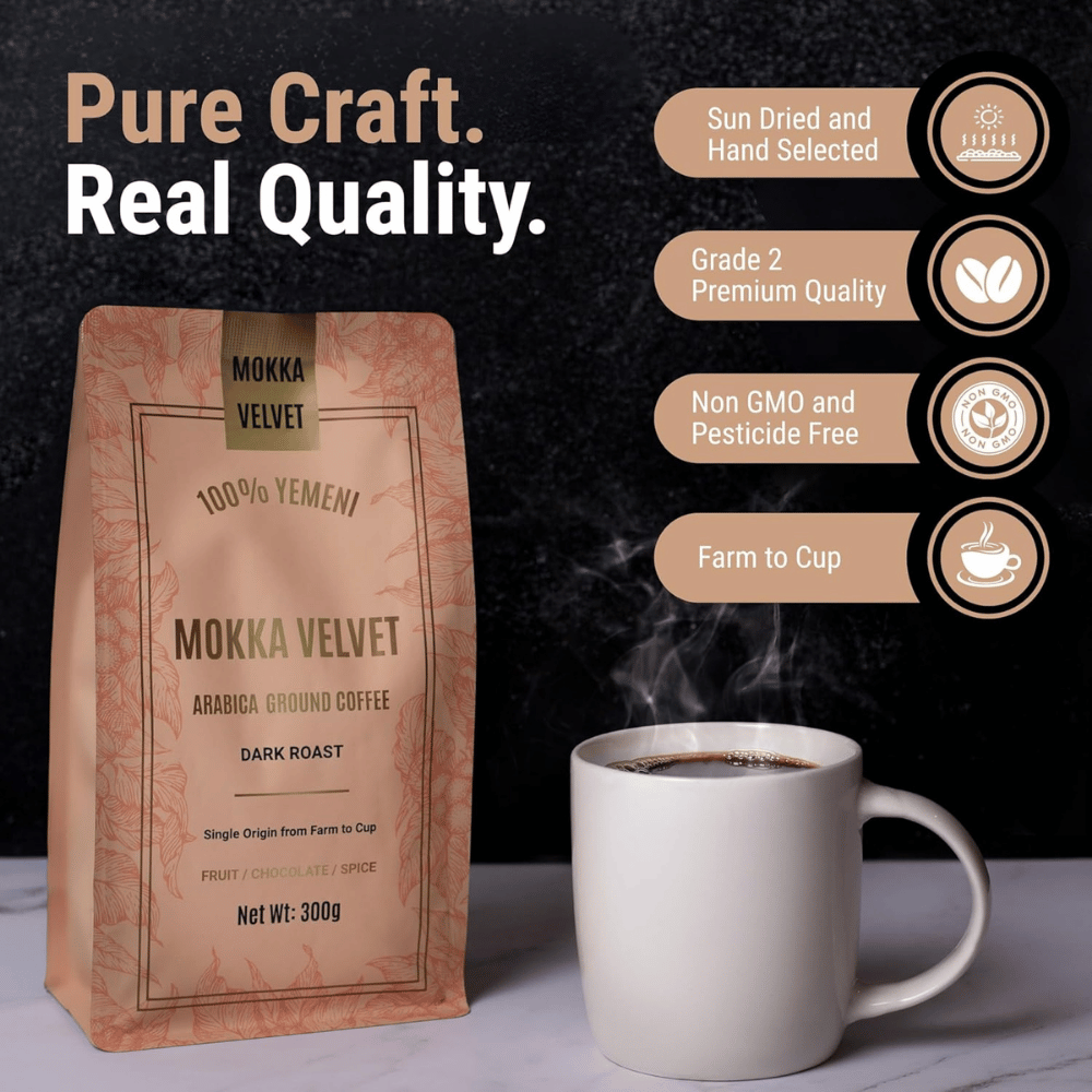 Mokka Velvet Yemeni Ground Coffee