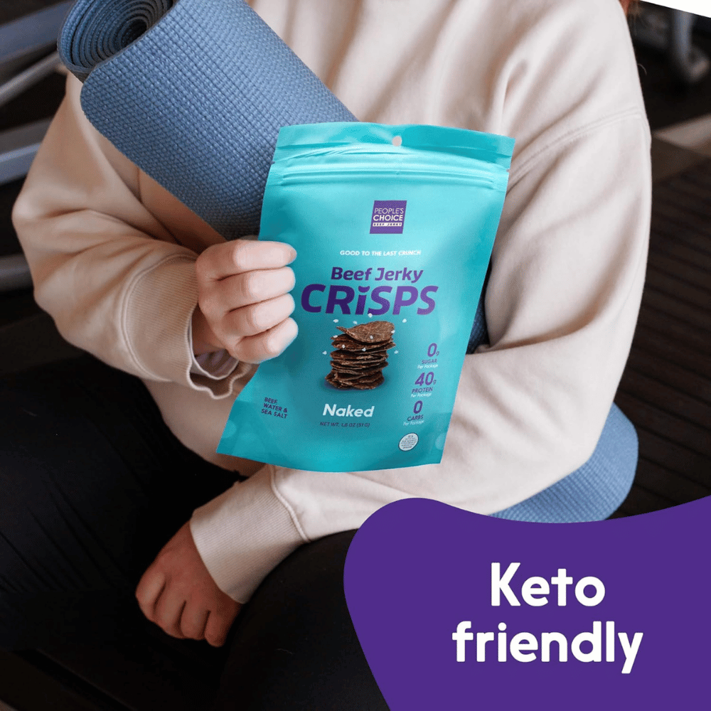 People's Choice Beef Jerky Crisps