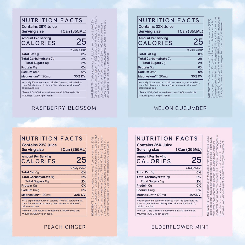 Trip Mindful Blend Adaptogen Seltzer