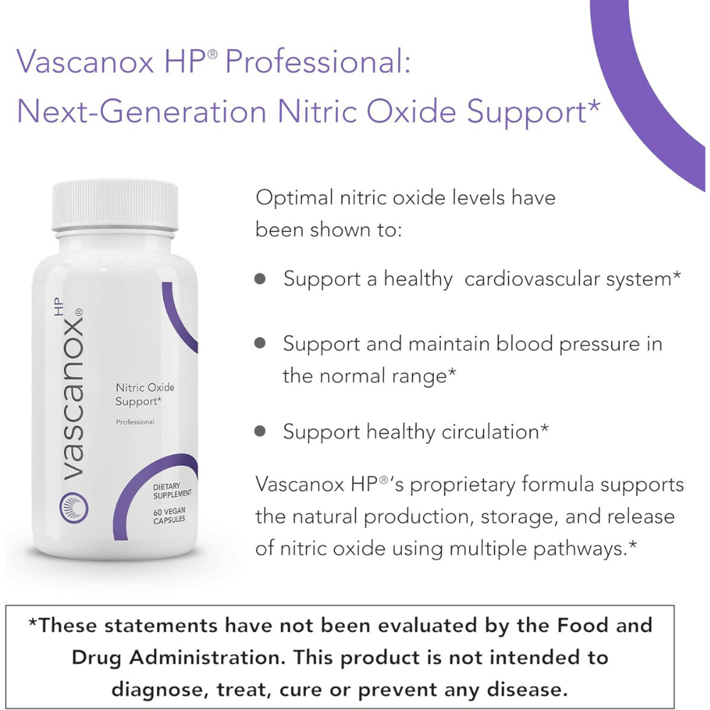 Vascanox HP Next Generation Nitric Oxide Support