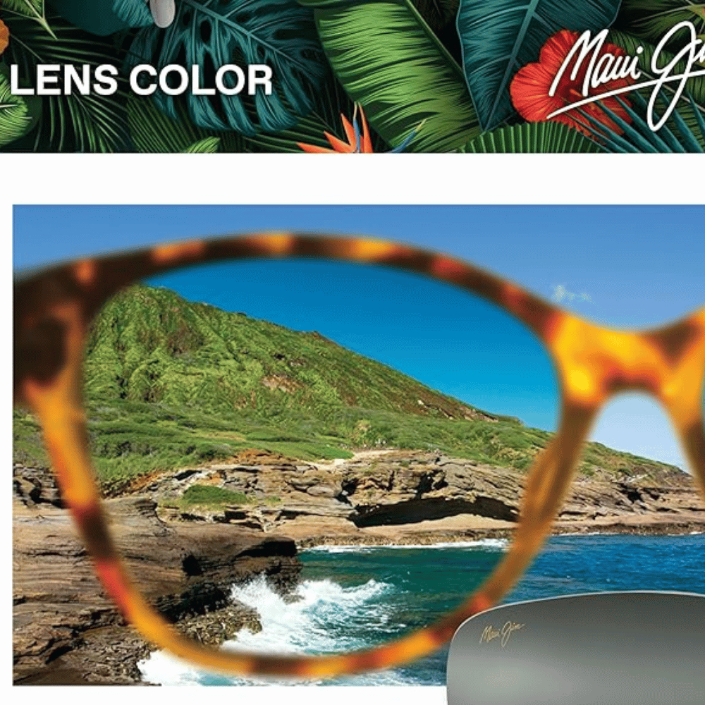 Maui Jim Polarized Men's Local Kine Wrap Fishing Glasses
