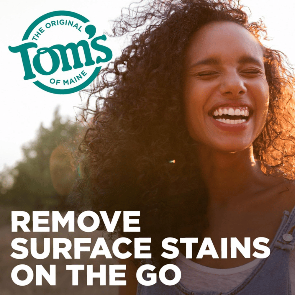 Tom's of Maine Fluoride-Free Antiplaque & Whitening Natural Toothpaste
