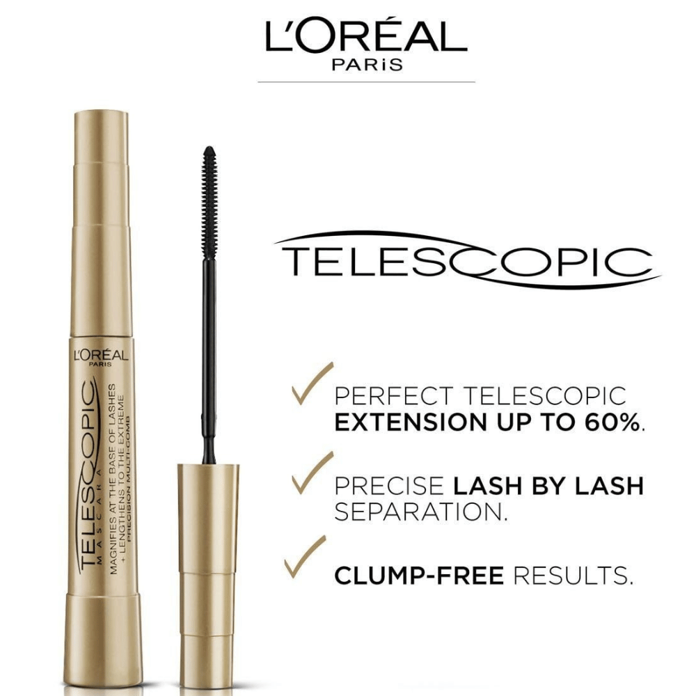 2 x L'Oreal Paris Telescopic Mascara