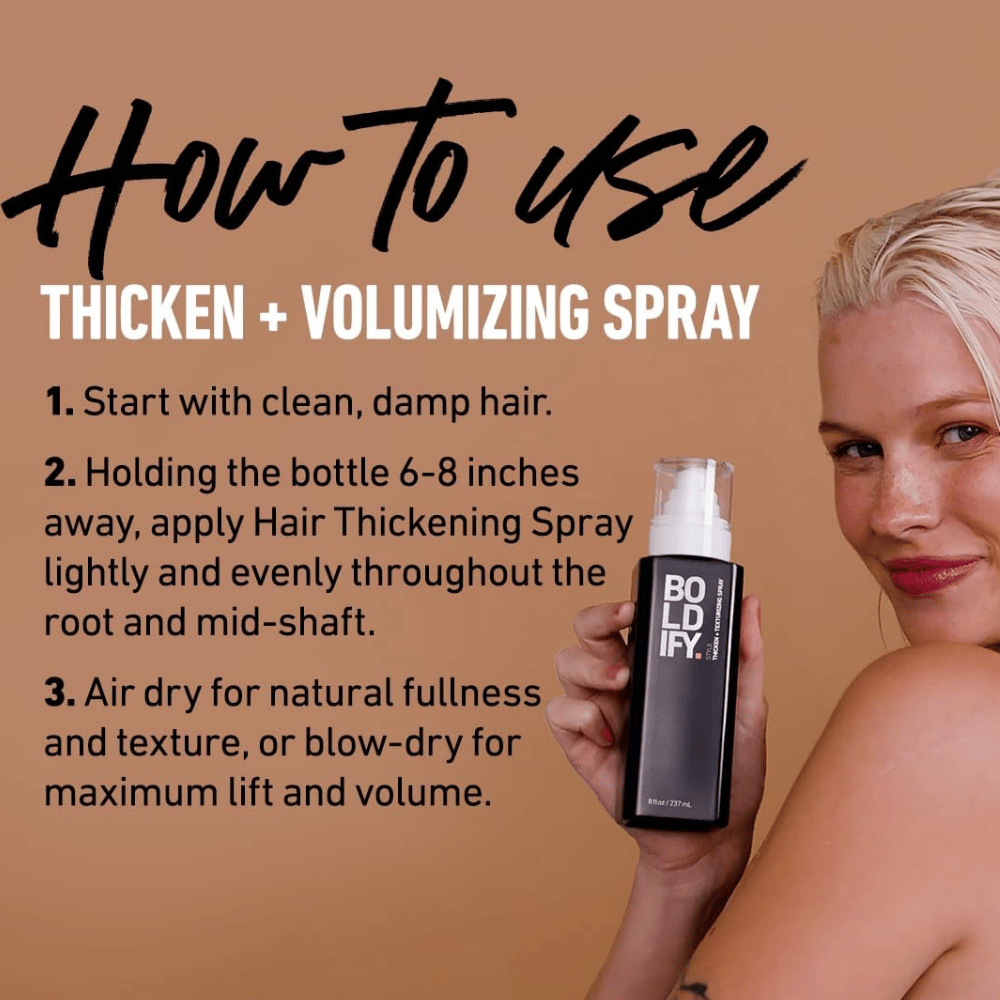 Boldify Hair Thickening Spray