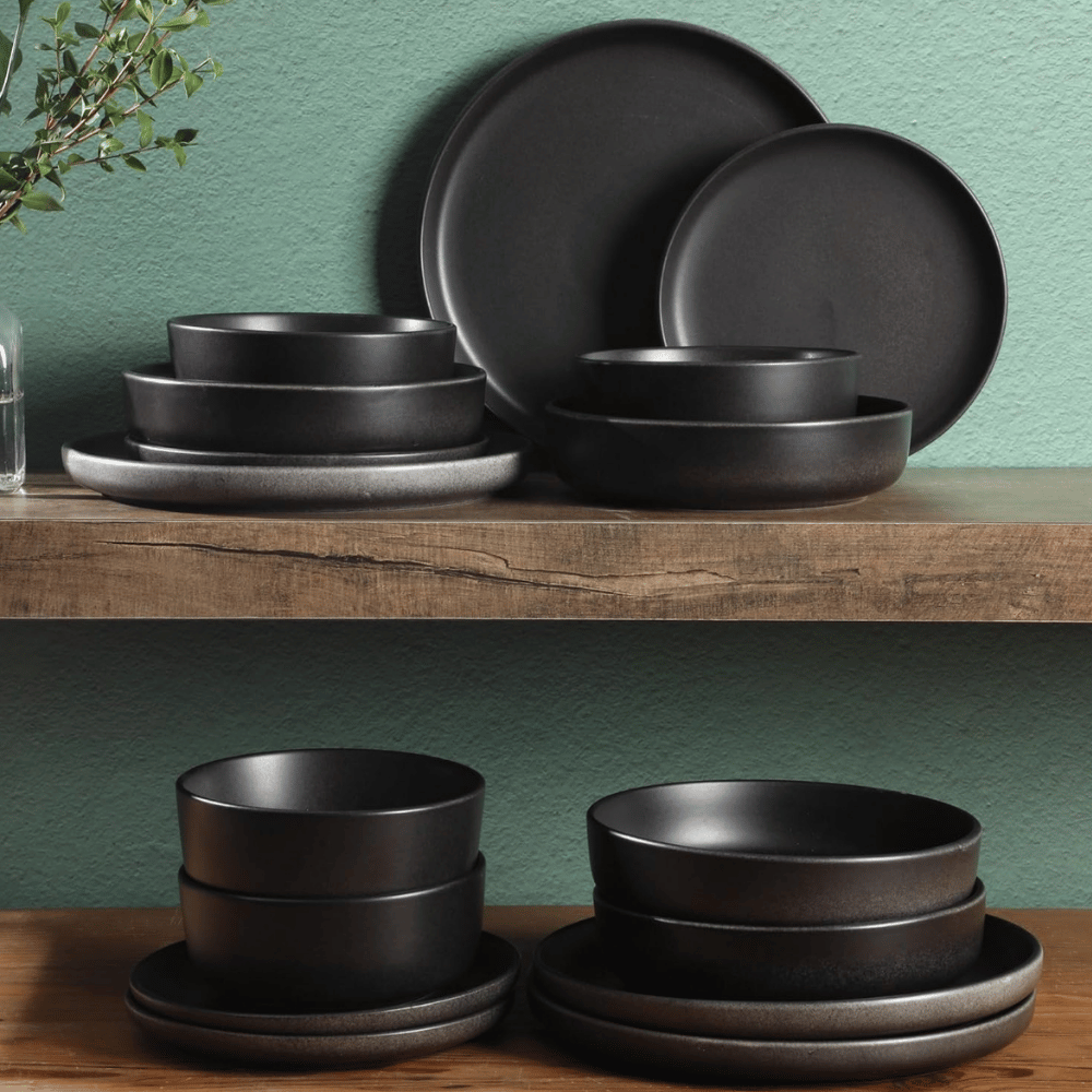 Gibson Elite Pasco Ceramic Plates