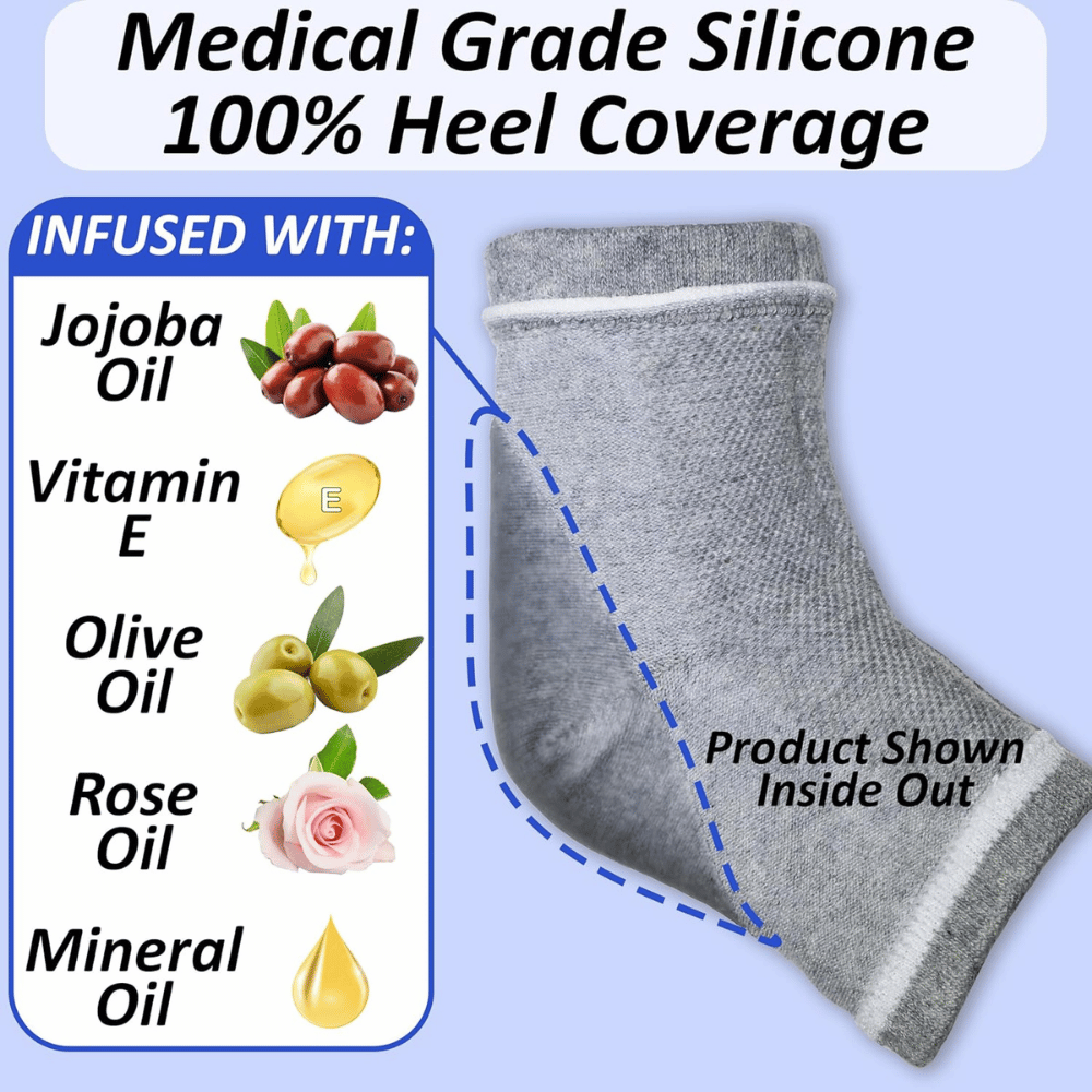 The Foot Medic Heel Socks
