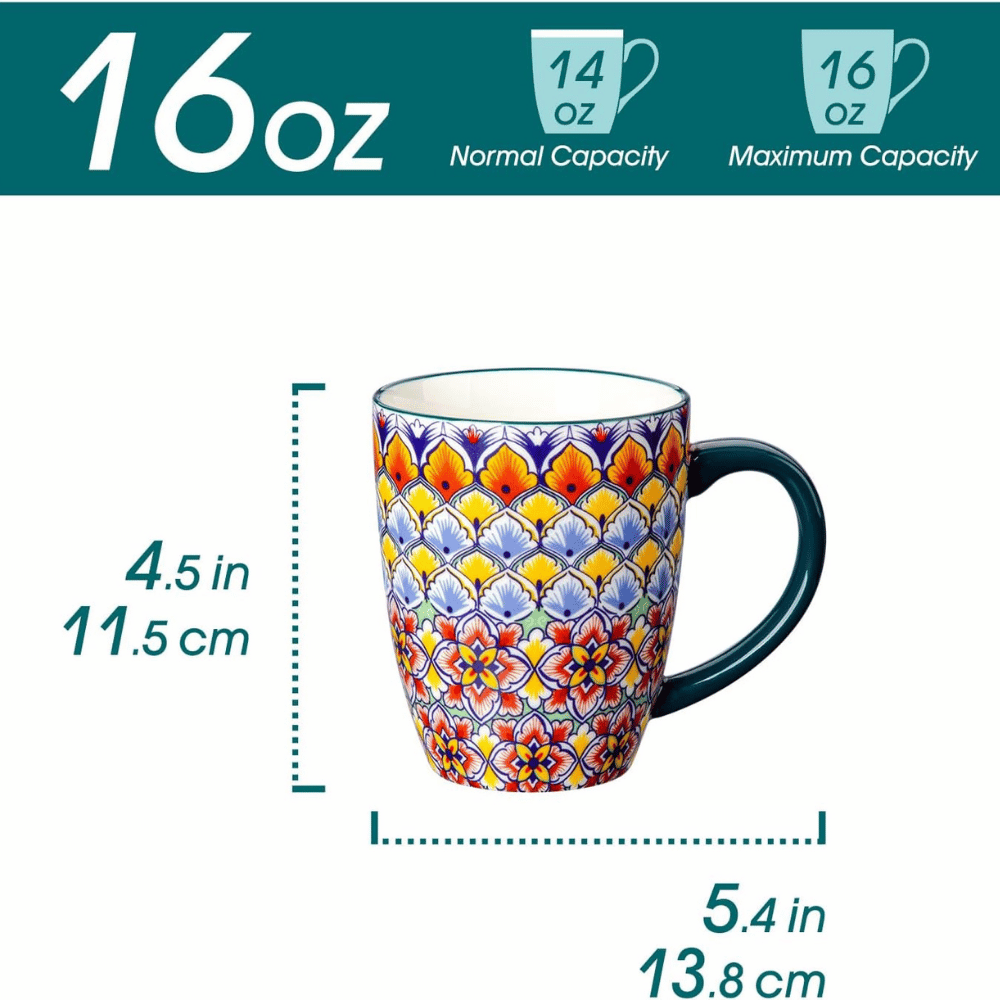 Vancasso Ceramic Coffee Mugs
