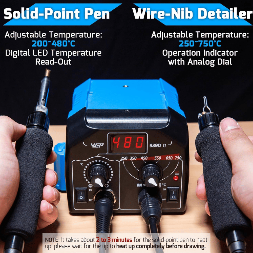 WEP 2-IN-1 Wood Burning Kit