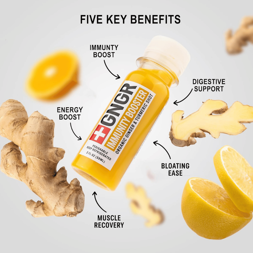 +GNGR Organic Ginger & Turmeric Shot
