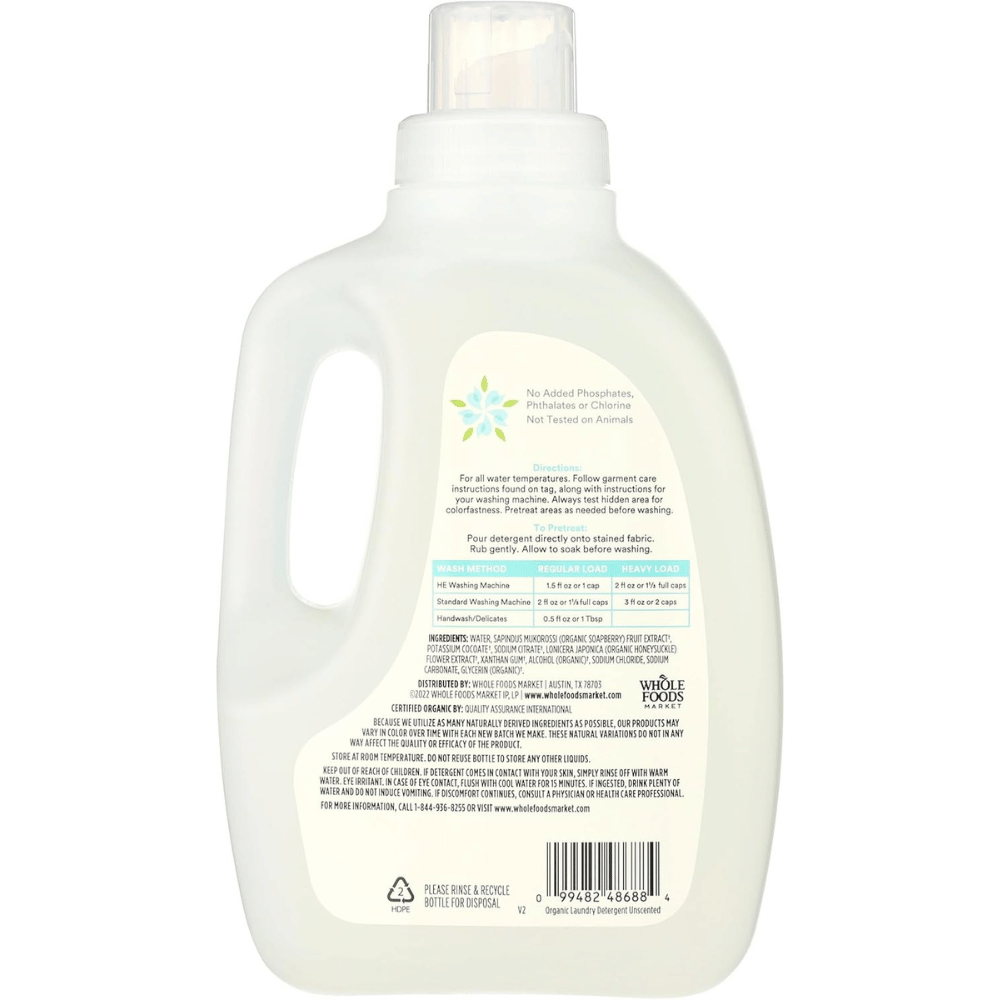 365 Organic Concentrated Laundry Detergent