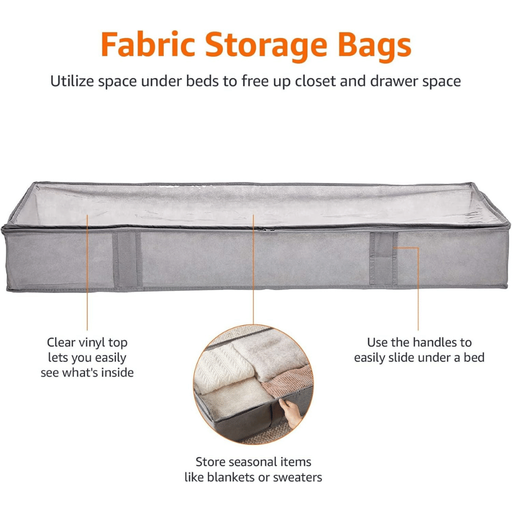 Amazon Basics Under Bed Storage Container