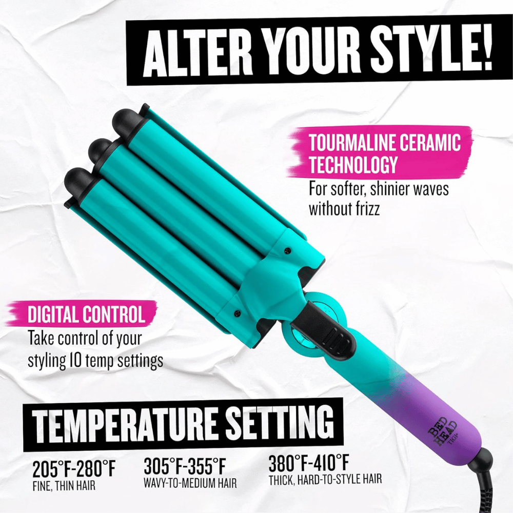 Bed Head Wave Affair Jumbo 3 Barrel Hair Crimper