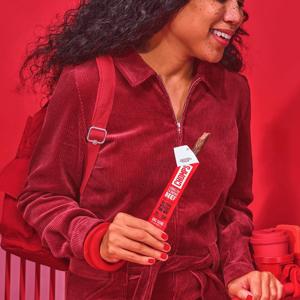 Chomps Grass-Fed & Finished Original Beef Jerky Snack