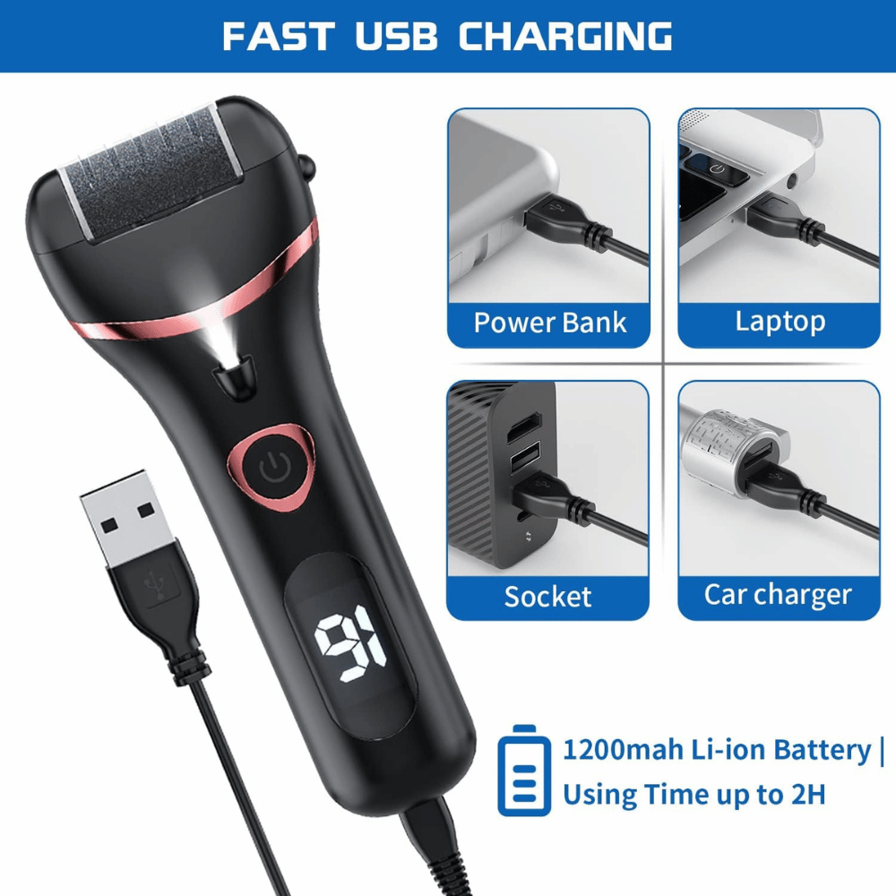 Geopu Electric Callus Remover