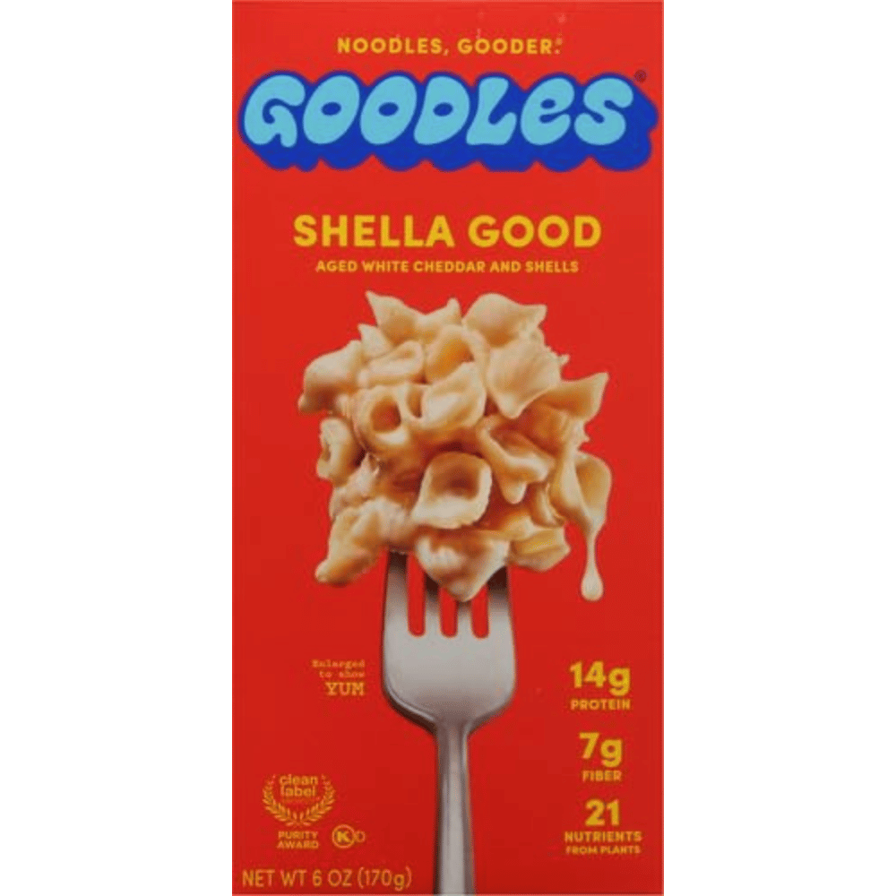 Goodles Shella Good Aged White Cheddar and Shells Pasta