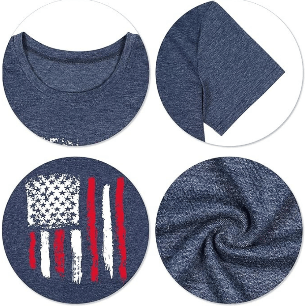 Lukycild Women's Patriotic Shirts