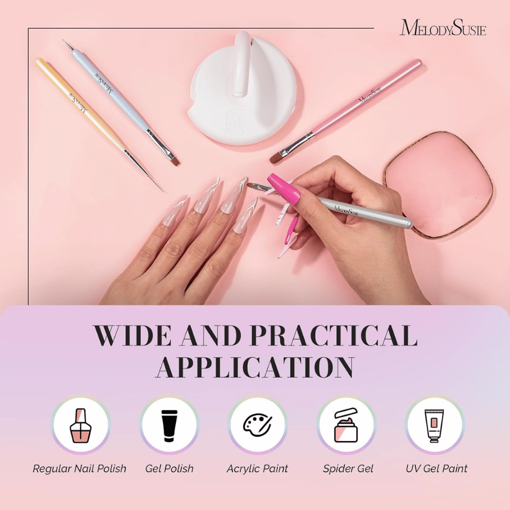 MelodySusie Nail Art Brushes Set