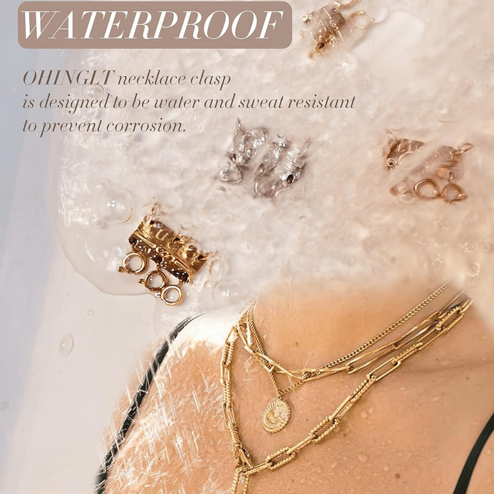 OhingLT Lucky Necklace Layering Clasp