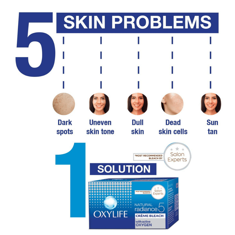 OxyLife Natural Radiance 5 Creme Bleach