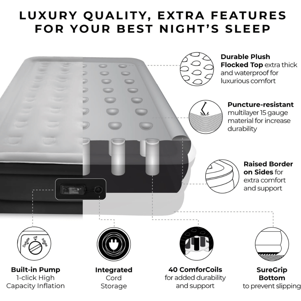 SoundAsleep Dream Series Twin Air Mattress