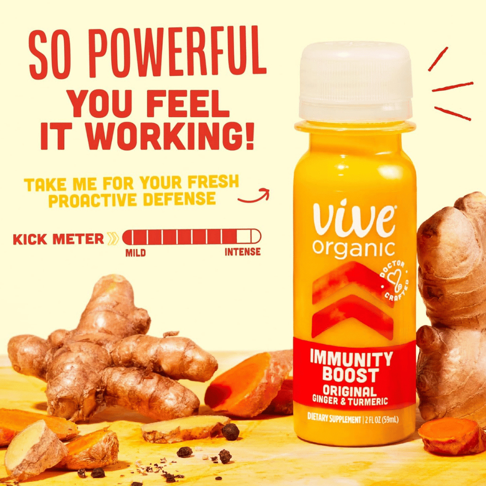Vive Organic Cold-Pressed Ginger Shot
