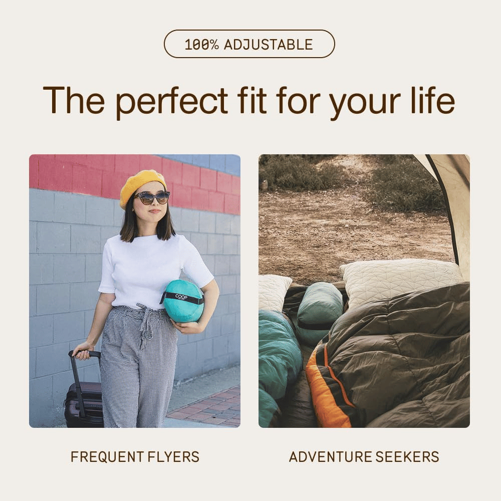 Coop Home Goods Original Travel Pillow