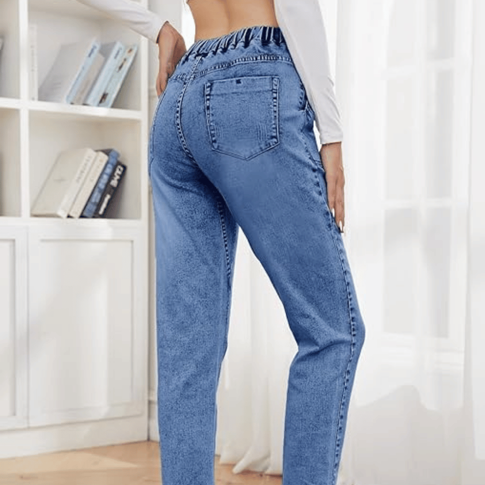 Metietila Women's Drawstring Jeans