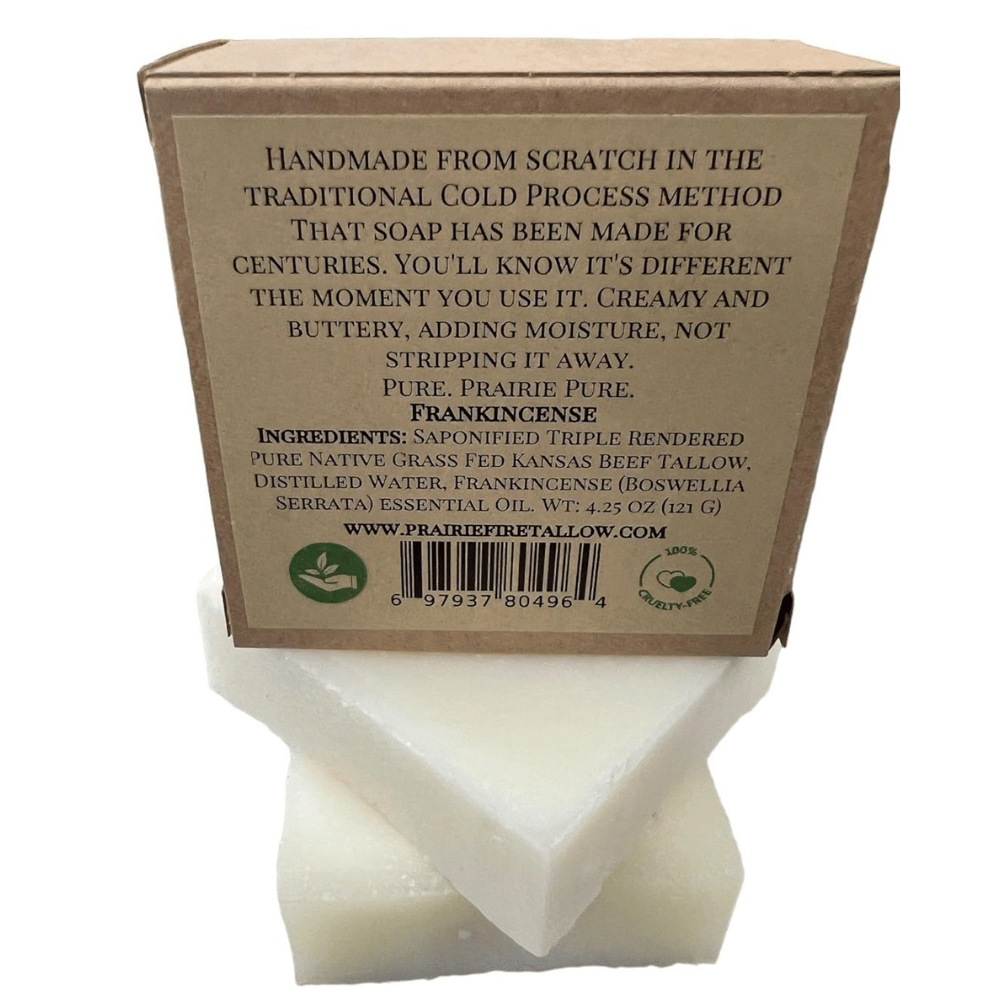 Prairie Fire Candles Beef Tallow Soap