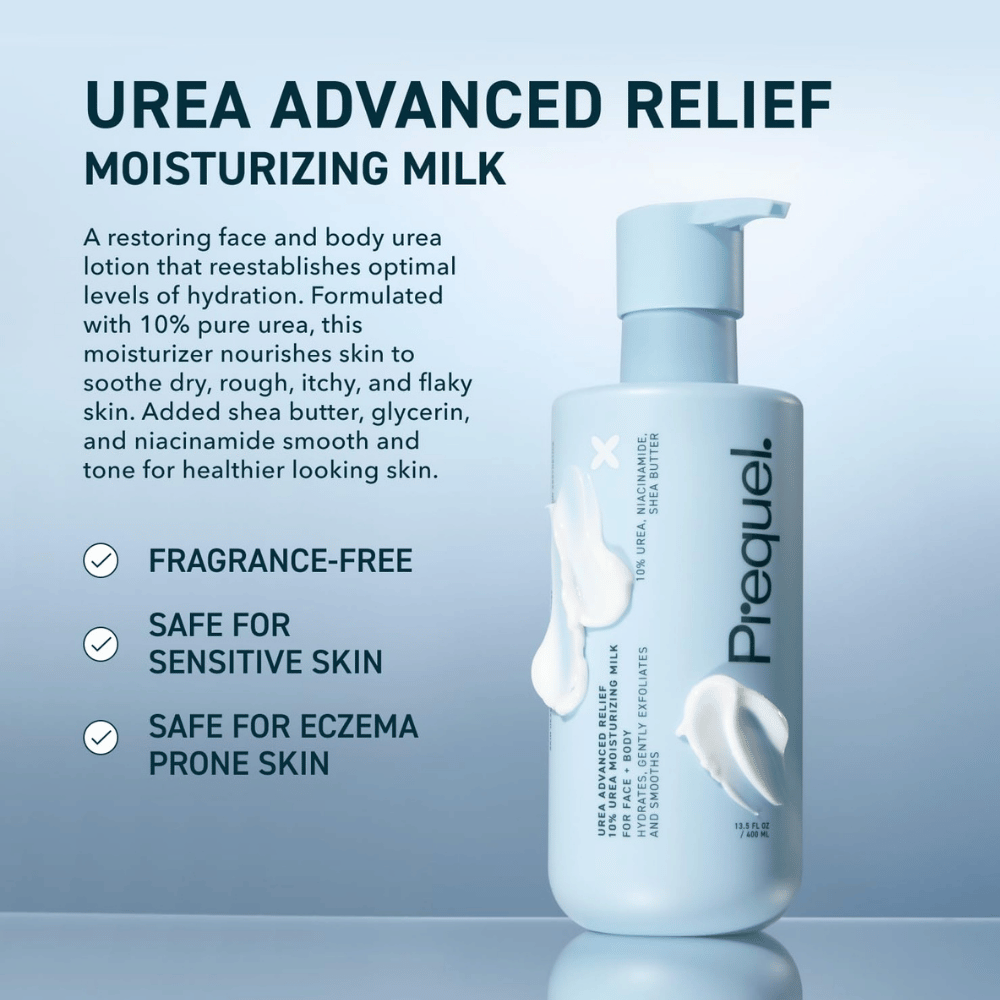 Prequel Skin Urea 10% Moisturizing Lotion
