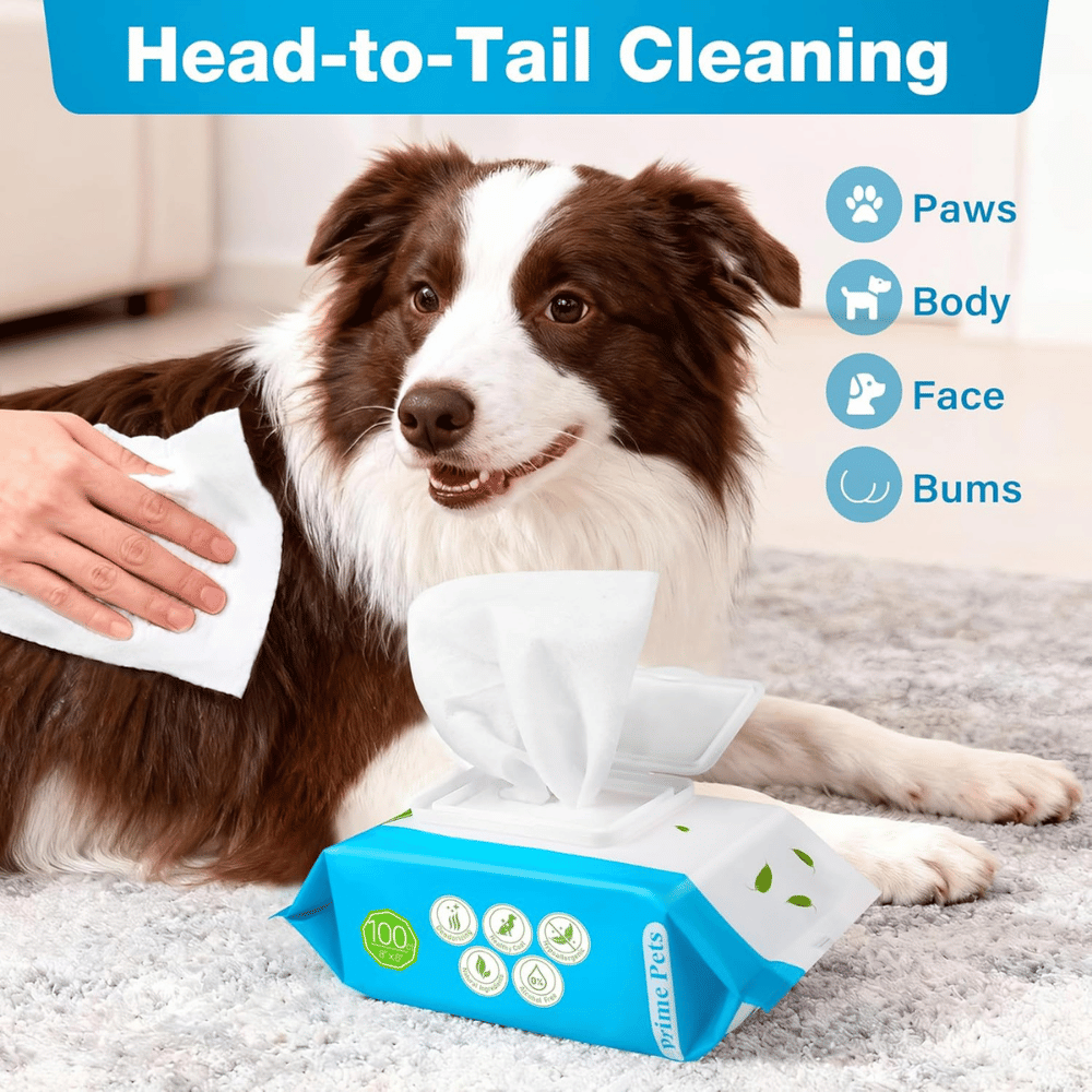 Prime Pets Dog Wipes