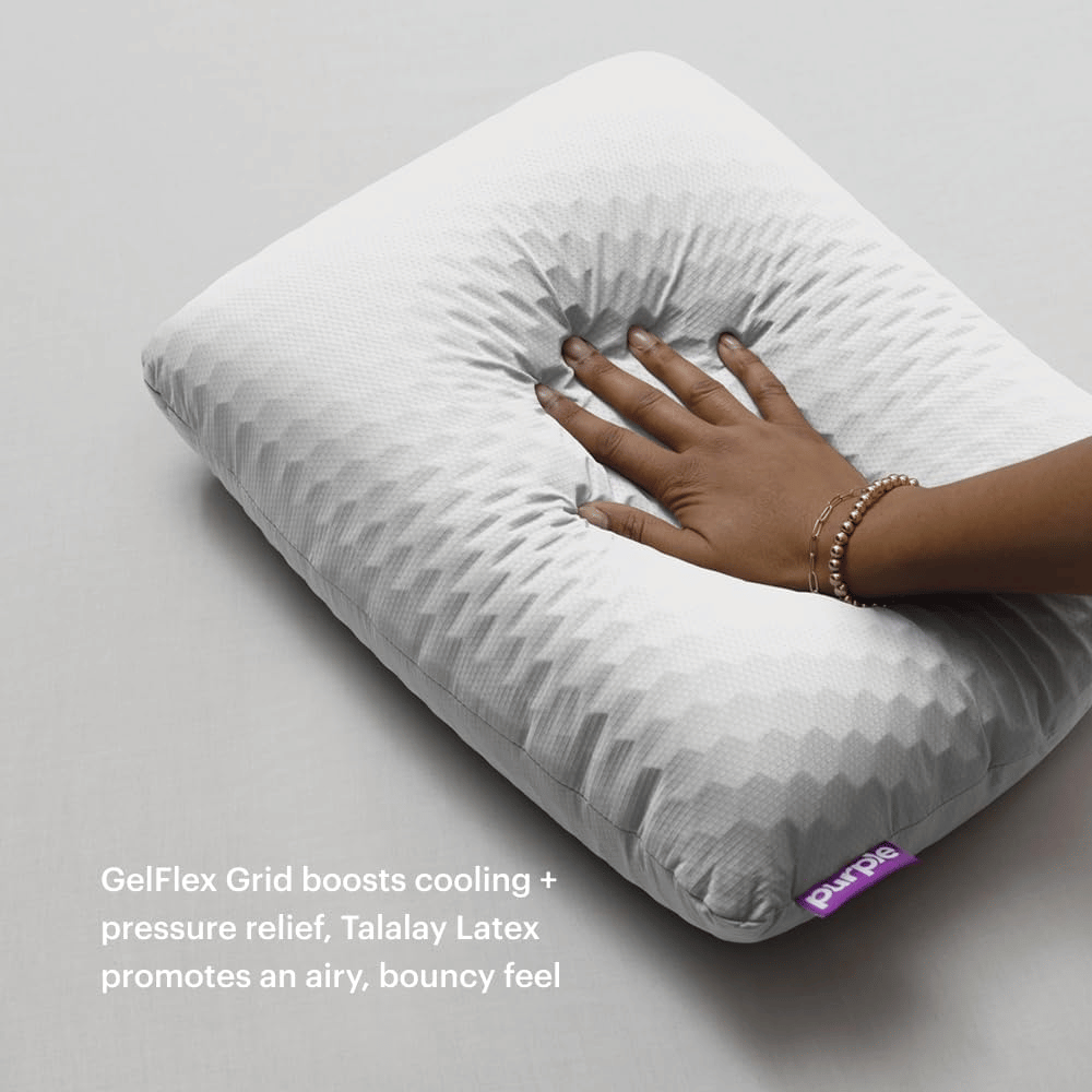 Purple Harmony Anywhere Pillow
