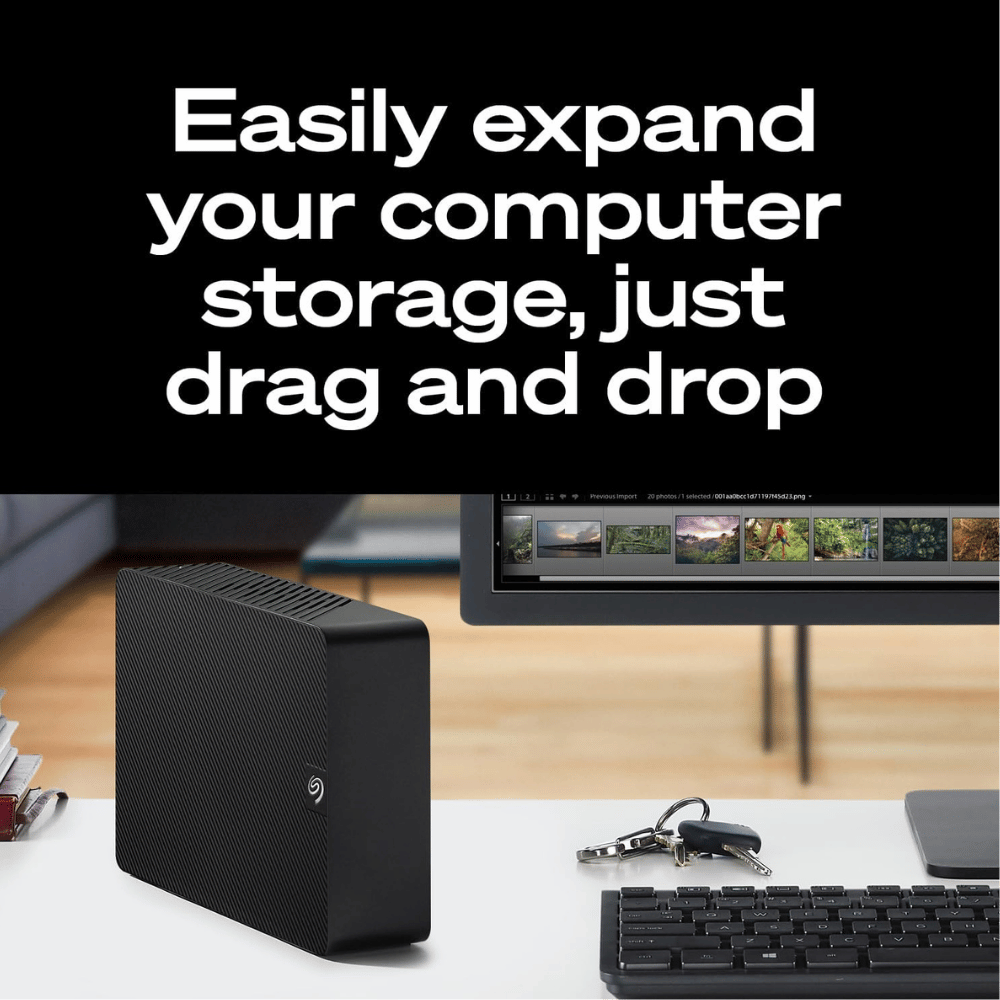 Seagate Expansion 8TB External Hard Drive