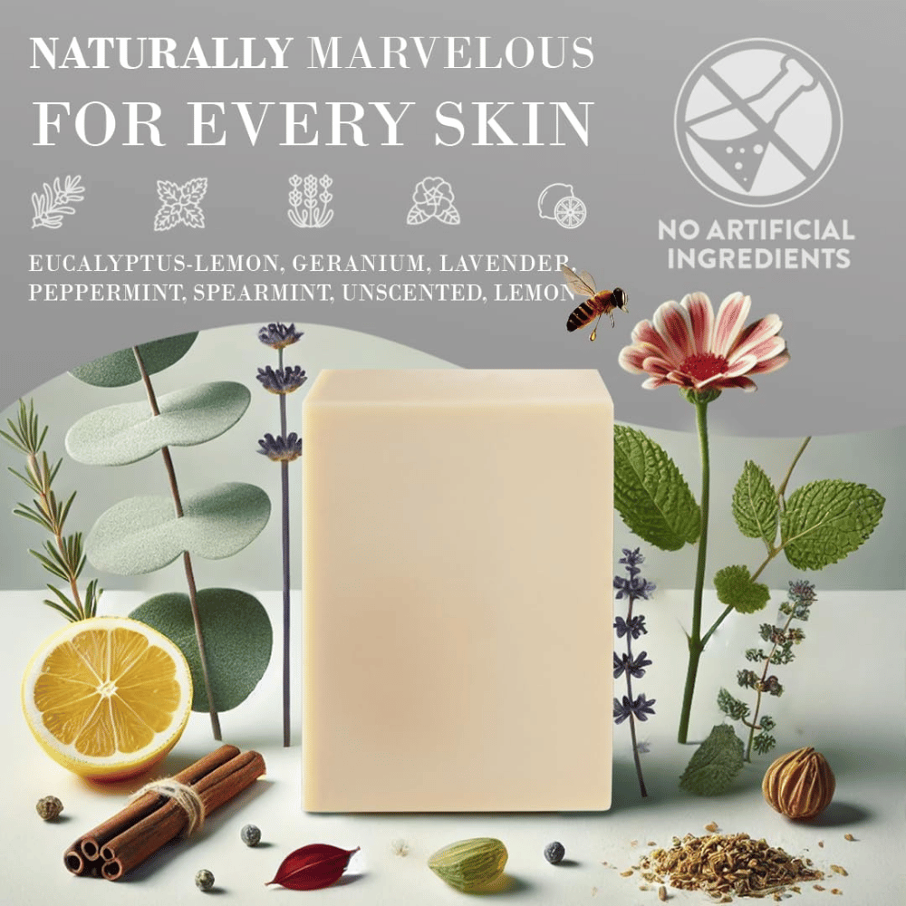 Spearmint Beef Tallow Soap Bar