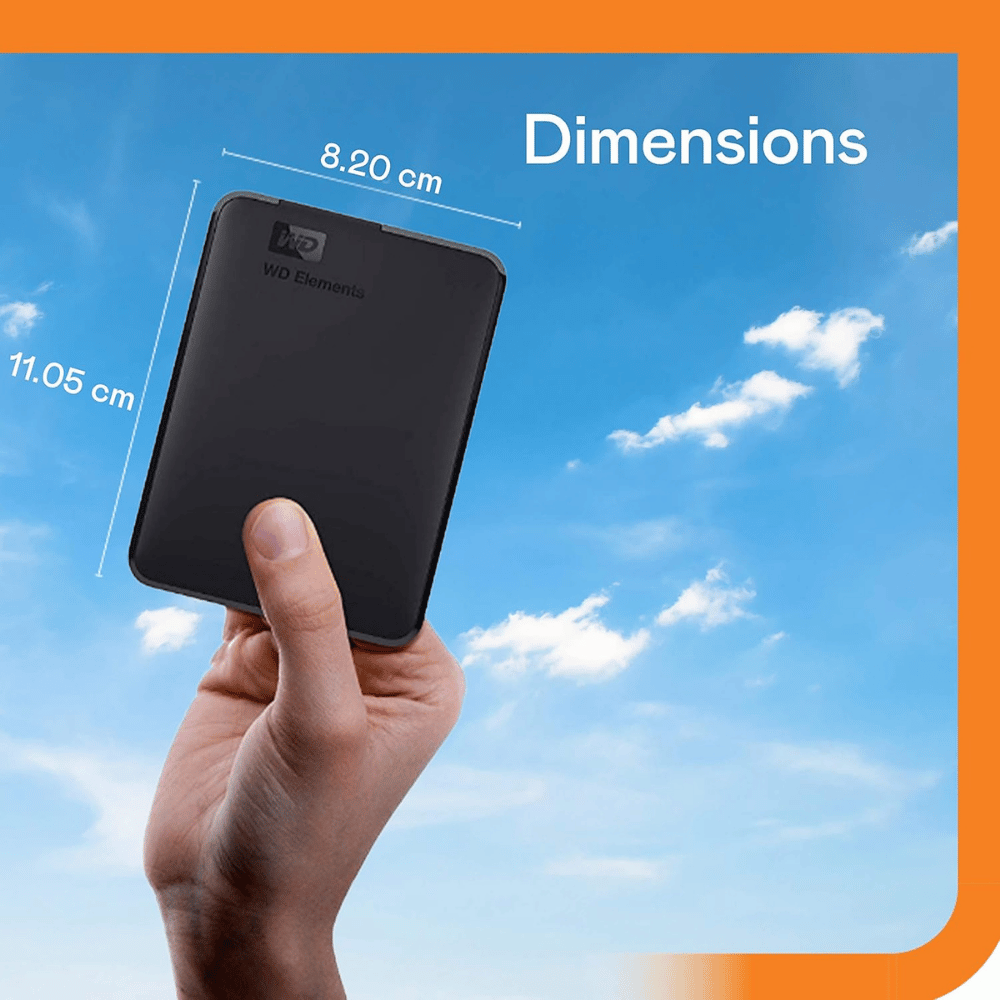 WD 6TB Elements Portable External Hard Drive