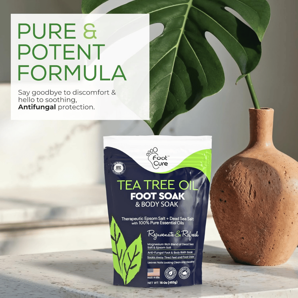 Tea Tree Oil Foot Soak with Epsom Salt