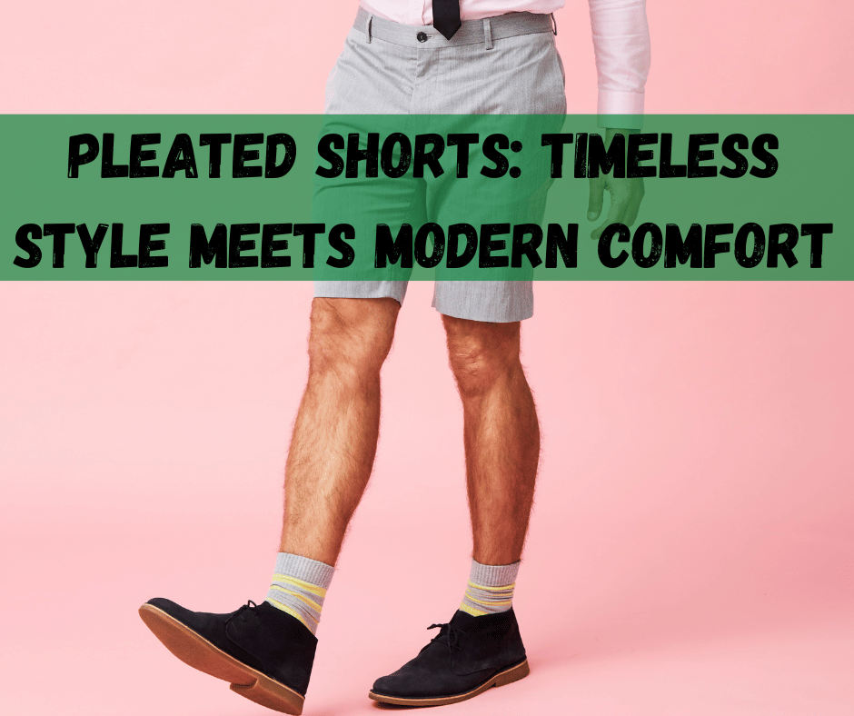 Pleated Shorts​