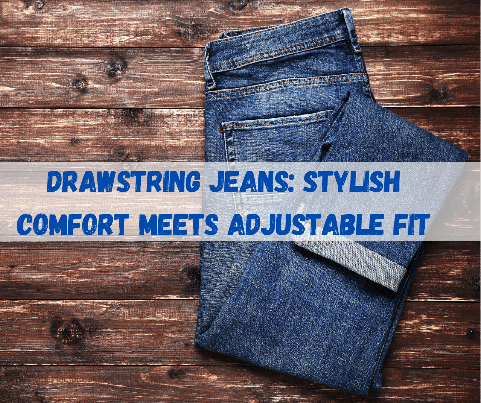 Drawstring Jeans