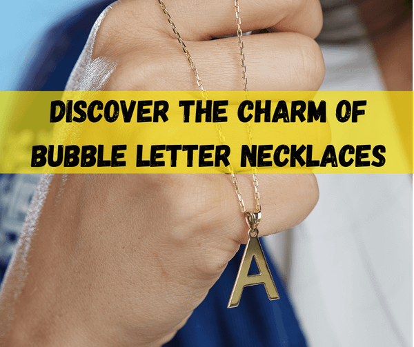 Bubble Letter Necklaces